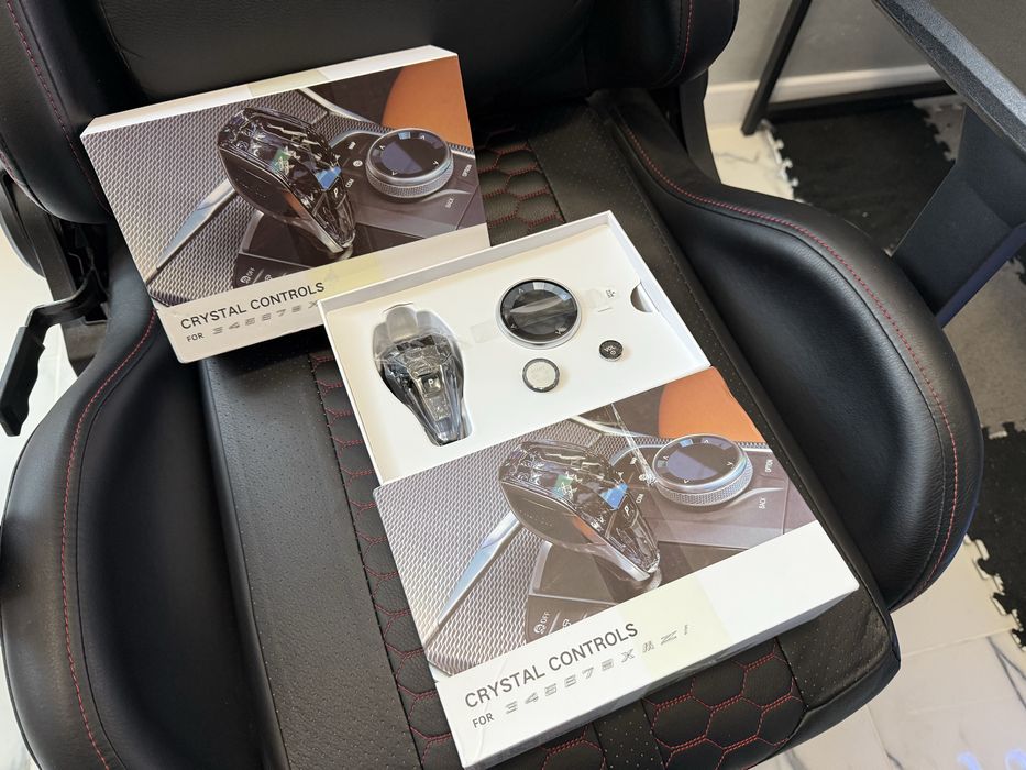 Хрустальний селектор ручка кпп BMW 3 4 5 x5 x6 шайба G20 G22  комплект