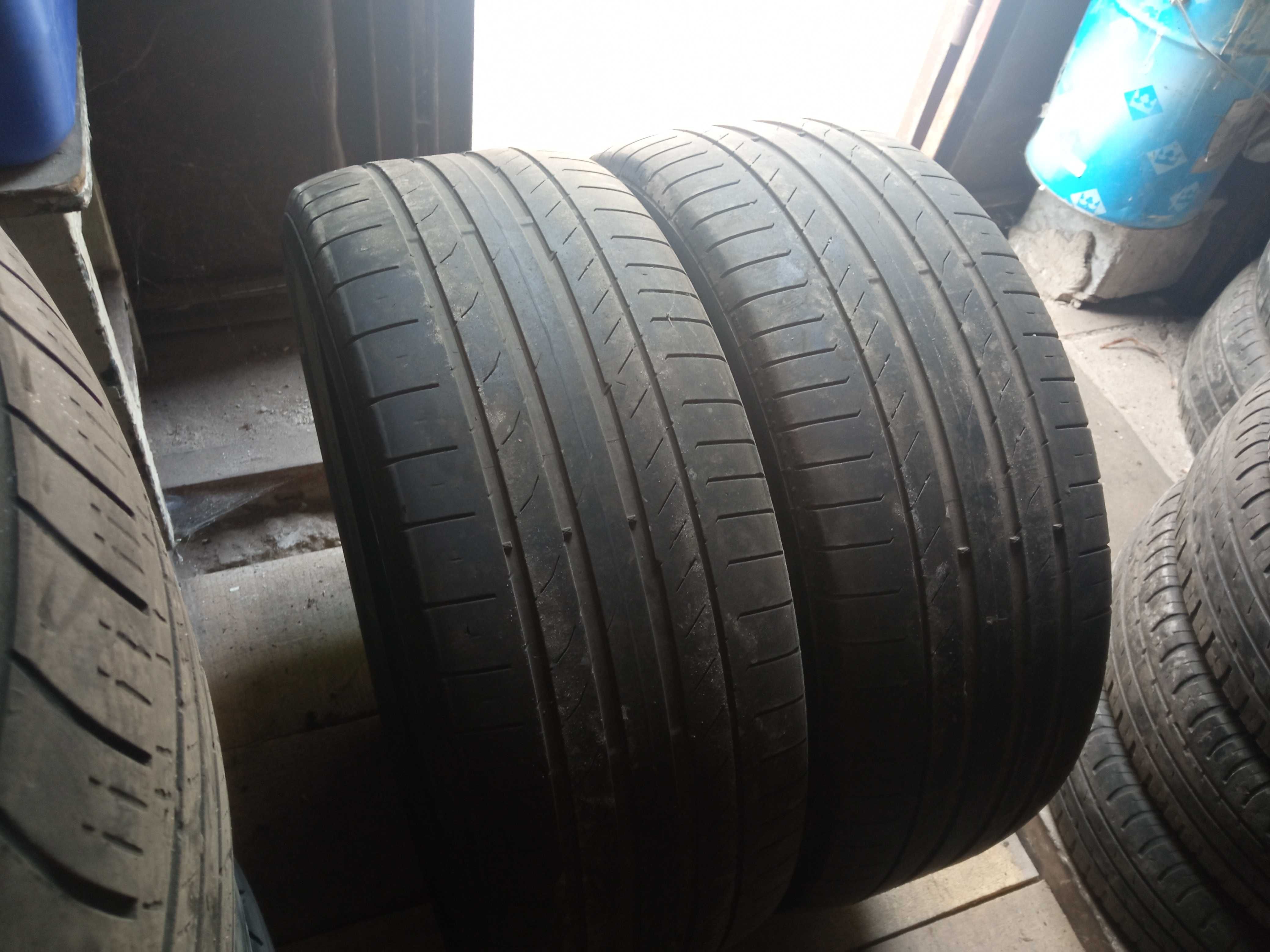 235/55 r18 Continental Conti Sport Contact 5 летняя резина пара