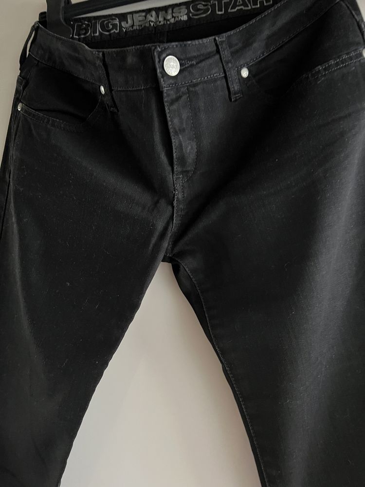 Spodnie damskie czarne jeans Big Star 30/32
