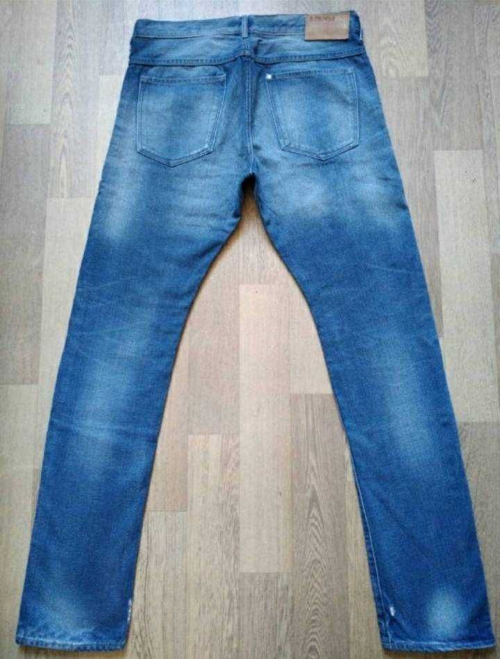 Мужские джинсы H&M Denim Tapeed 32/34 Пэчворк