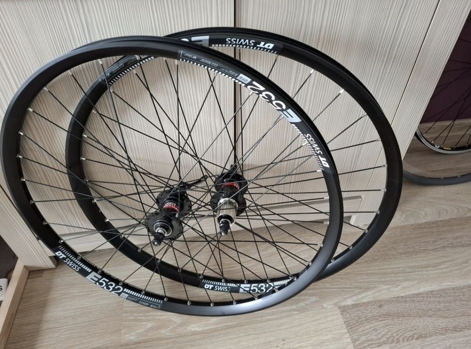 Nowe koła 27,5 dt swiss E532 novatec qr bardzo mocne maszynowe