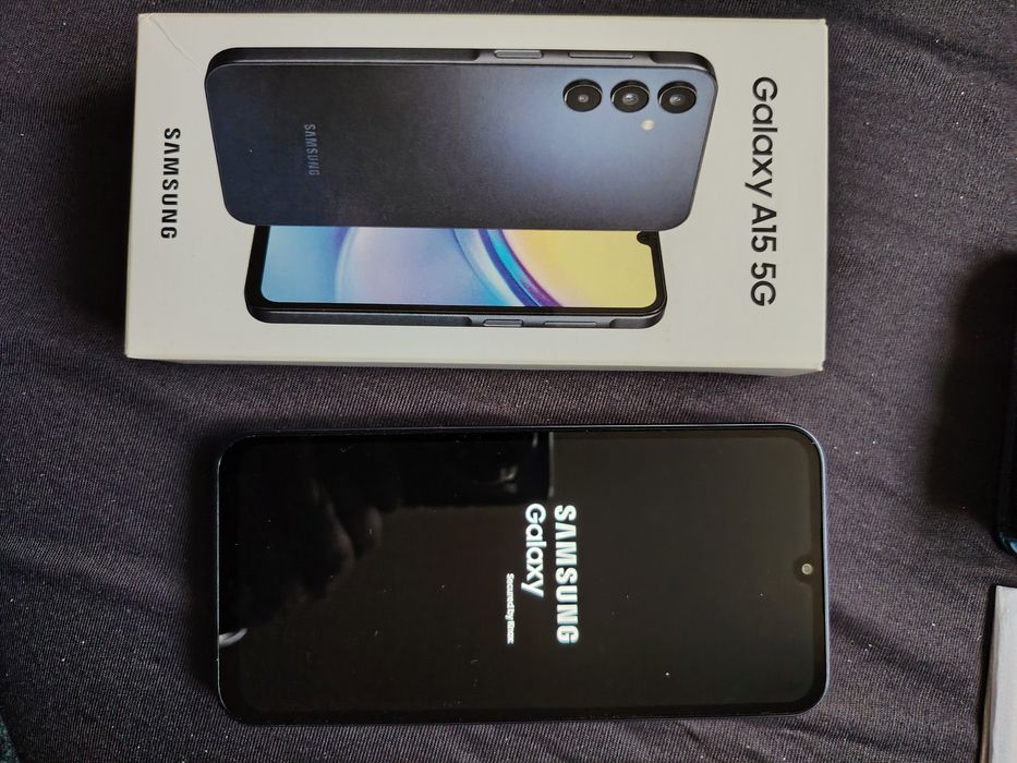 Samsung A15 5g granatowy stan idealny.