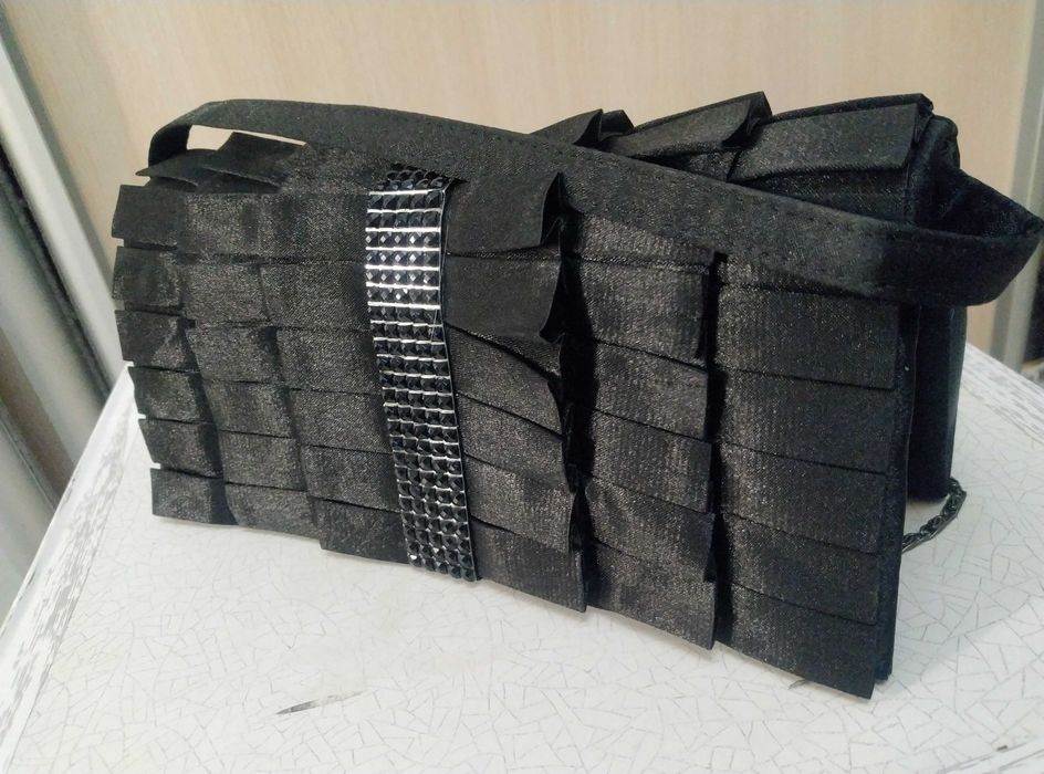 Сумка клатч чорний