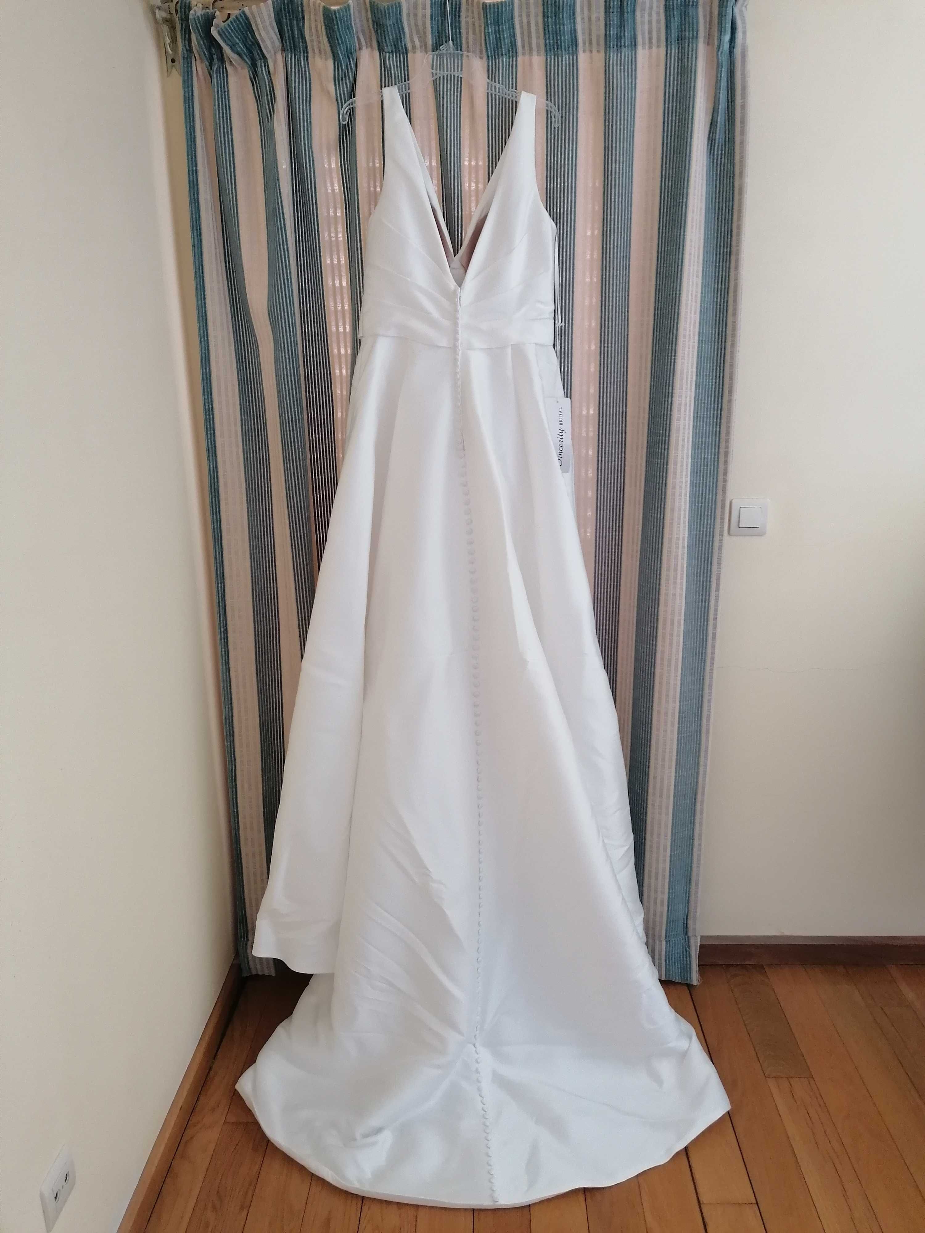 Vestido de Noiva da Sincerity (nunca usado com etiqueta)