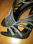 Sandalias Prateadas novas