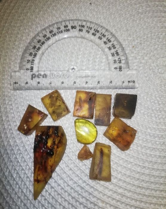 Bursztyn surowy bałtycki (Nr h39)