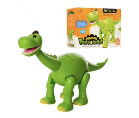 Музична іграшка Динозавр 801 щелепа рухлива і хвіст на батарейках