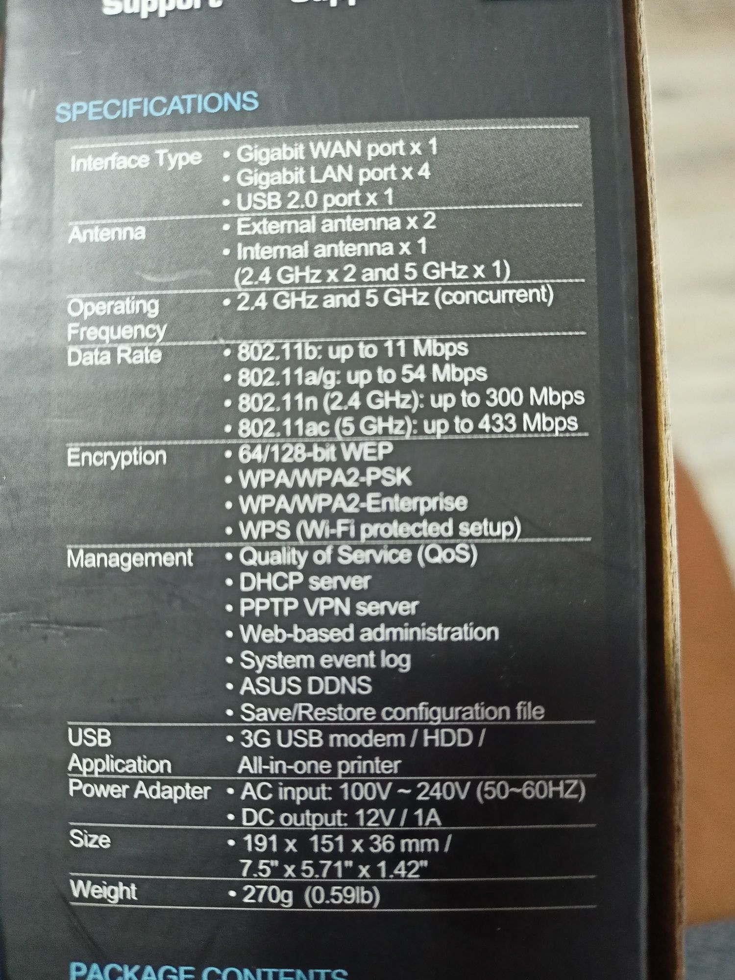 Router Asus RT-AC52U