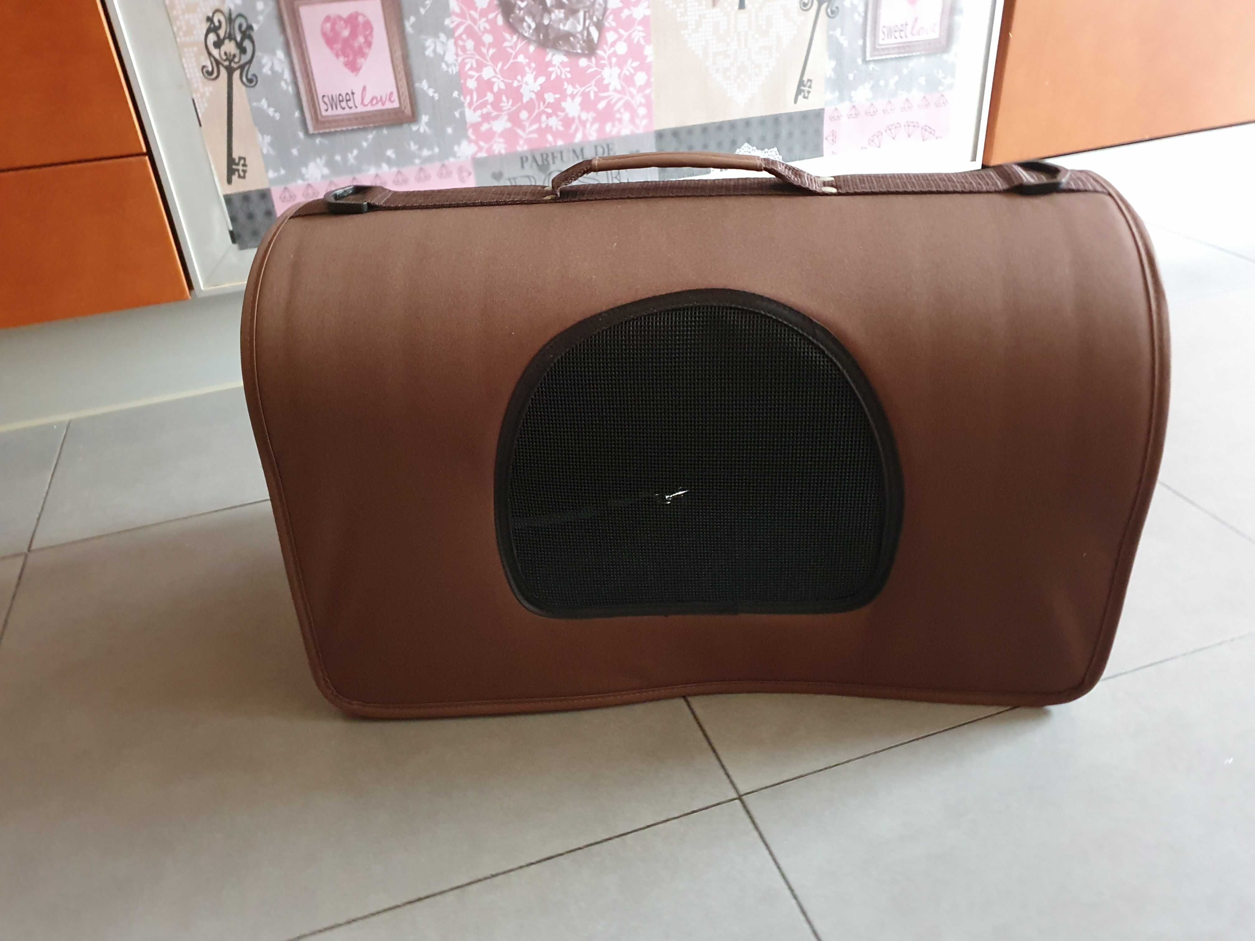 Transportadora para Animais (Cães - Gatos) - Semi-rígida - Nylon- NOVA