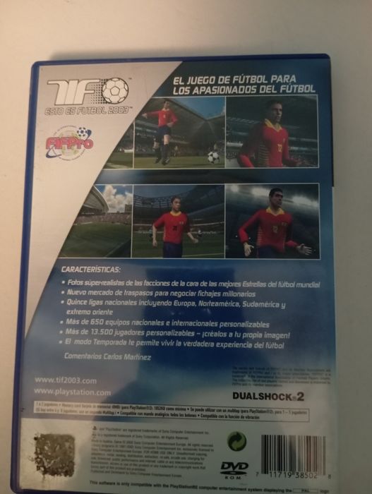 Jogo PS2 this is football 2003