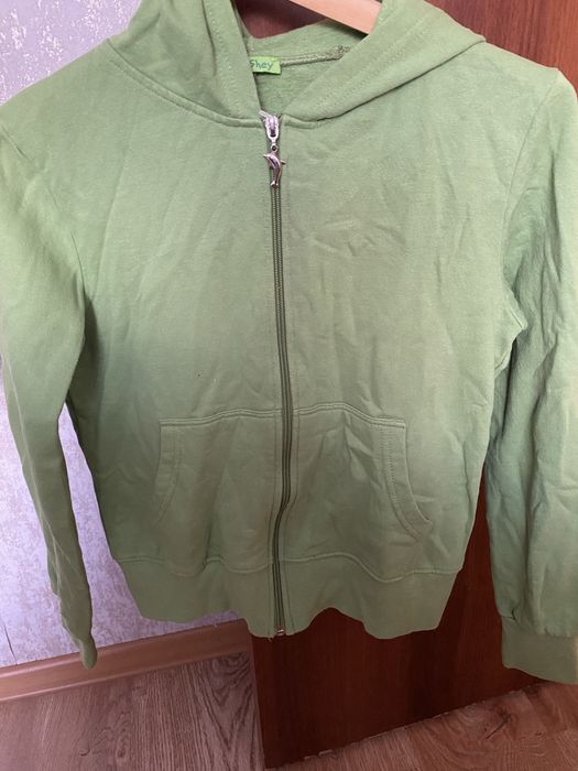 Тепла кофта на блискавці для дівчинки