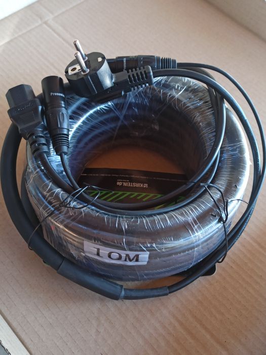 Kabel hybrydowy zasilająco-sygnałowy mikrofonowy XLR  10m PRONOMIC