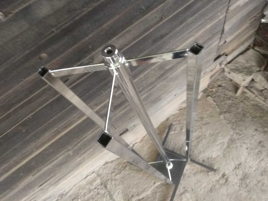 Stojak na ubrania chromowany STAND obrotowy