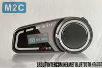 Nowy Interkom motocyklowy M2C radio Bluetooth MaxTo