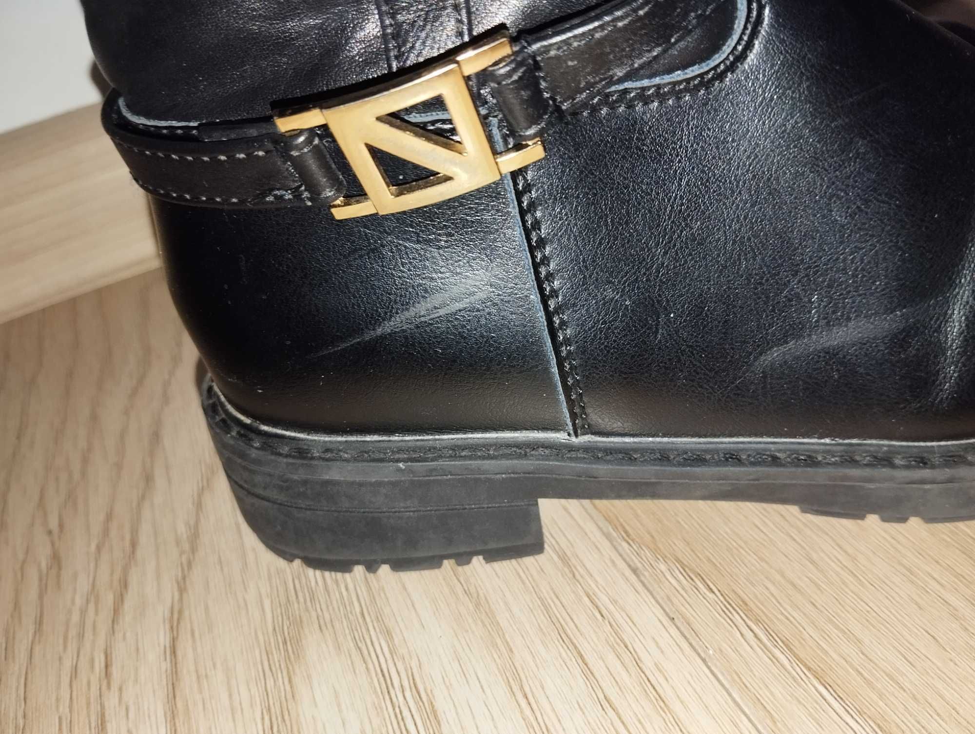 Buty zimowe kozaki na dziewczynki 32