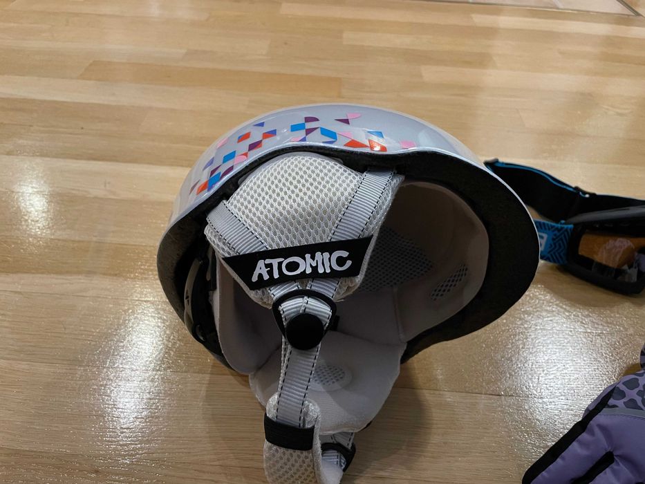 kask narciarski Atomic XS 49-53cm dziewczęcy