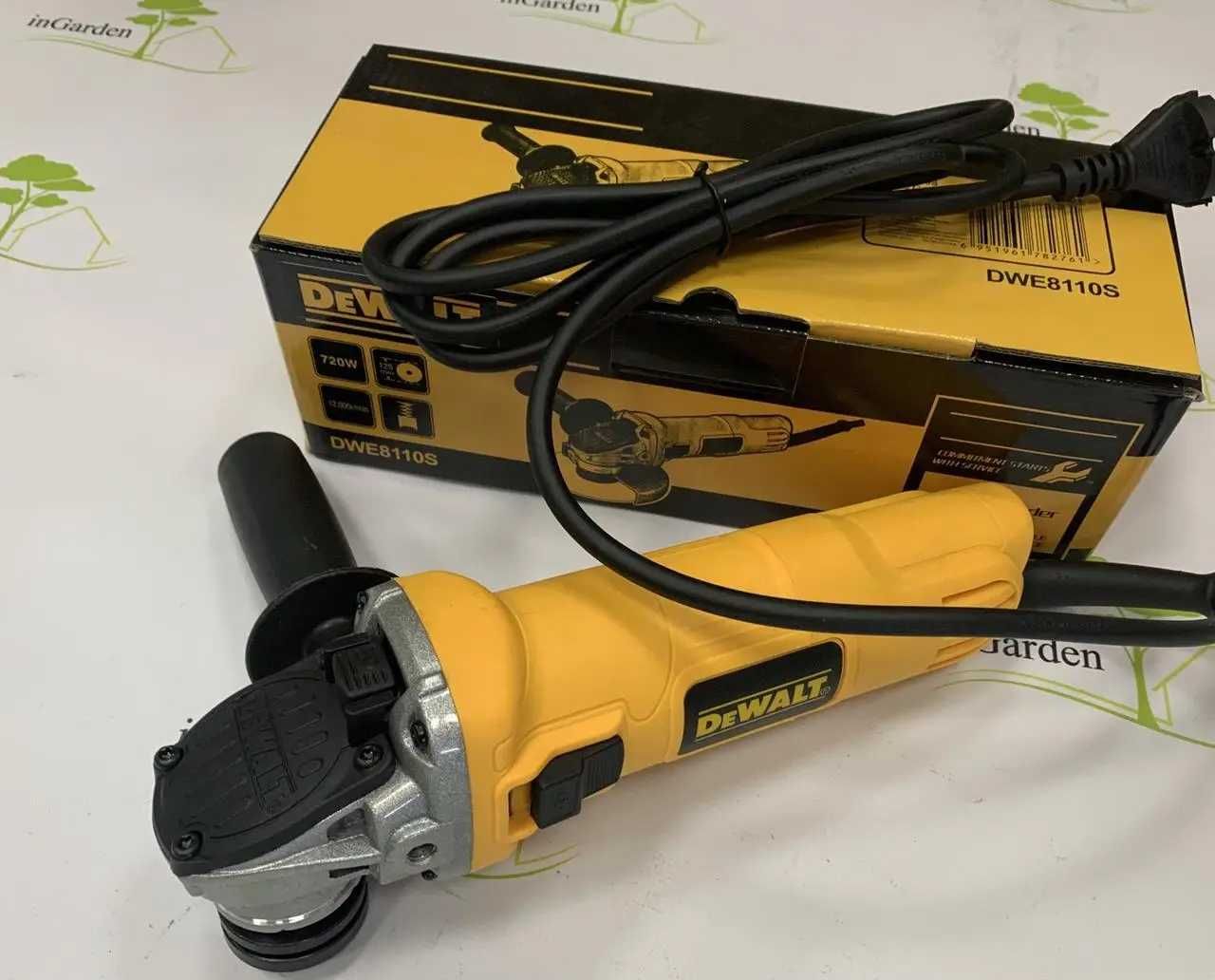 Болгарка Dewalt DWE8110S регулятор оборотов