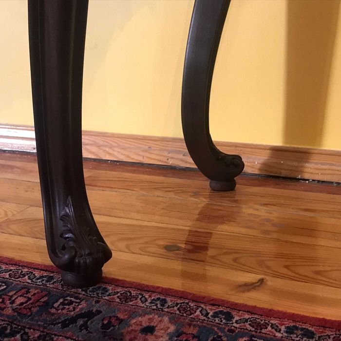 Mesa de Encostar em Madeira Maciça