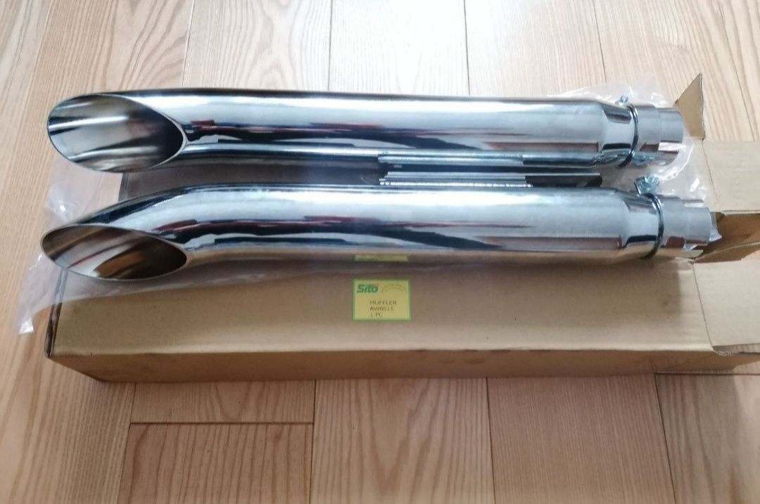 Honda Vt 600 shadow komplet wydechów basowych dedykowanych basowe
