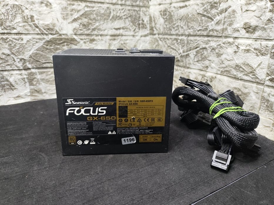 Блок живлення Seasonic SSR-650FX [Focus GX-650 Gold)