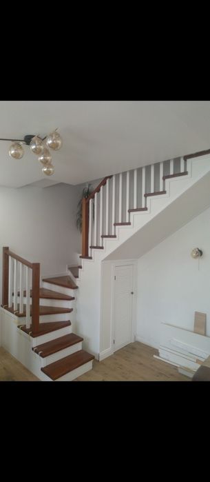 Сходи з дерева виготовлення та монтаж. Лесницы.