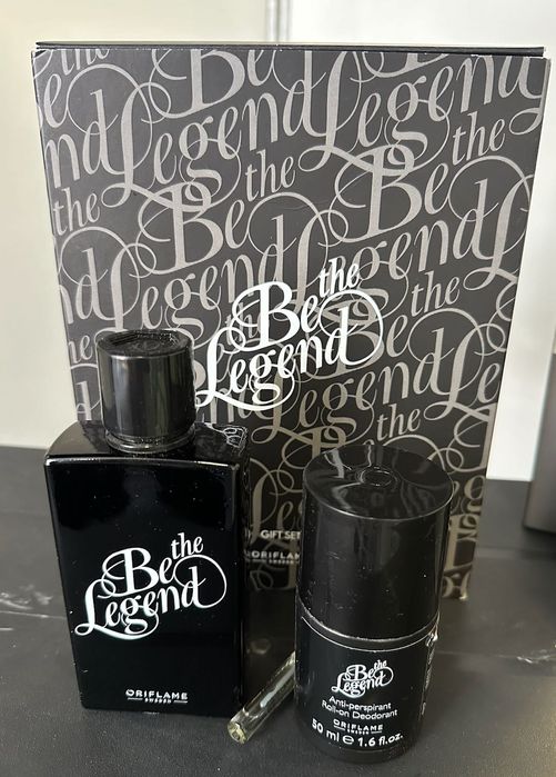 Caixa Cofrett Perfume + Roll-On Be The Legend Homem