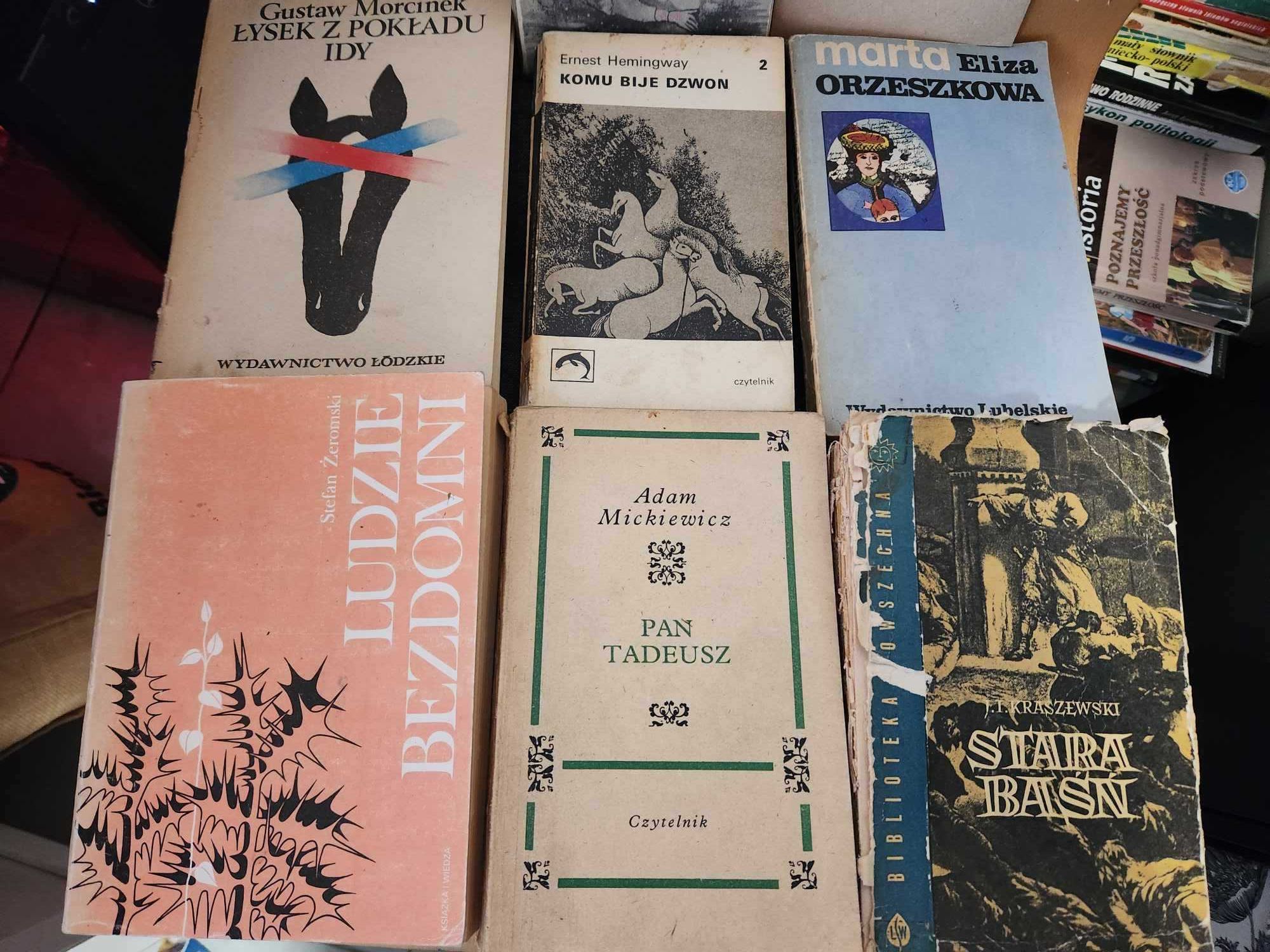 7 książek stare lektury szkolne