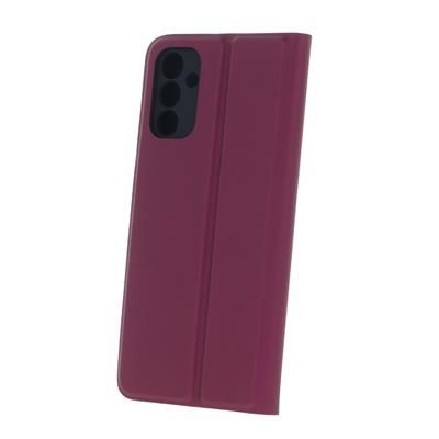 Etui Smart Samsung Galaxy A15 4G A15 5G burgundowe