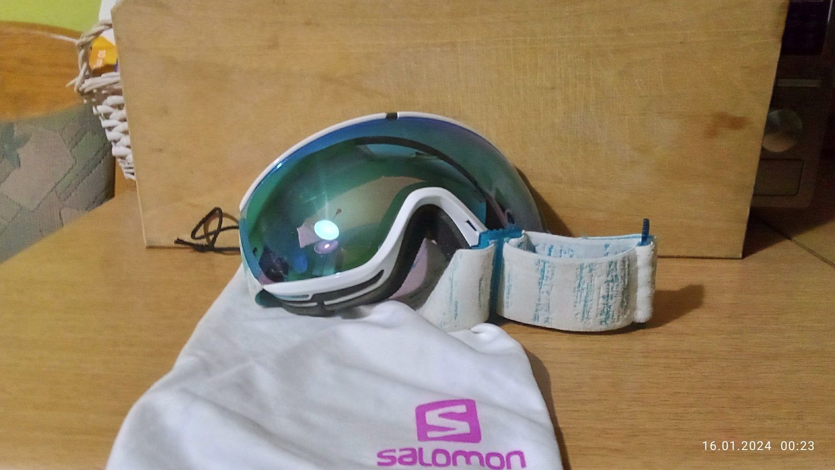 SALOMON gogle narciarskie/snowboardowe damskie