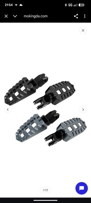 Podnóżki przednie do YAMAHA BOLT/BOLT R-SPEC/XV950R 2014-2024