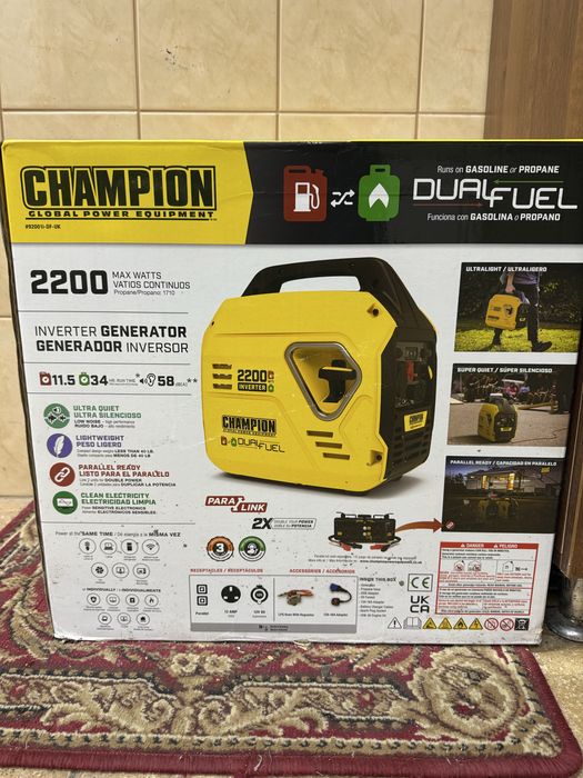Генератор champion 2200Вт