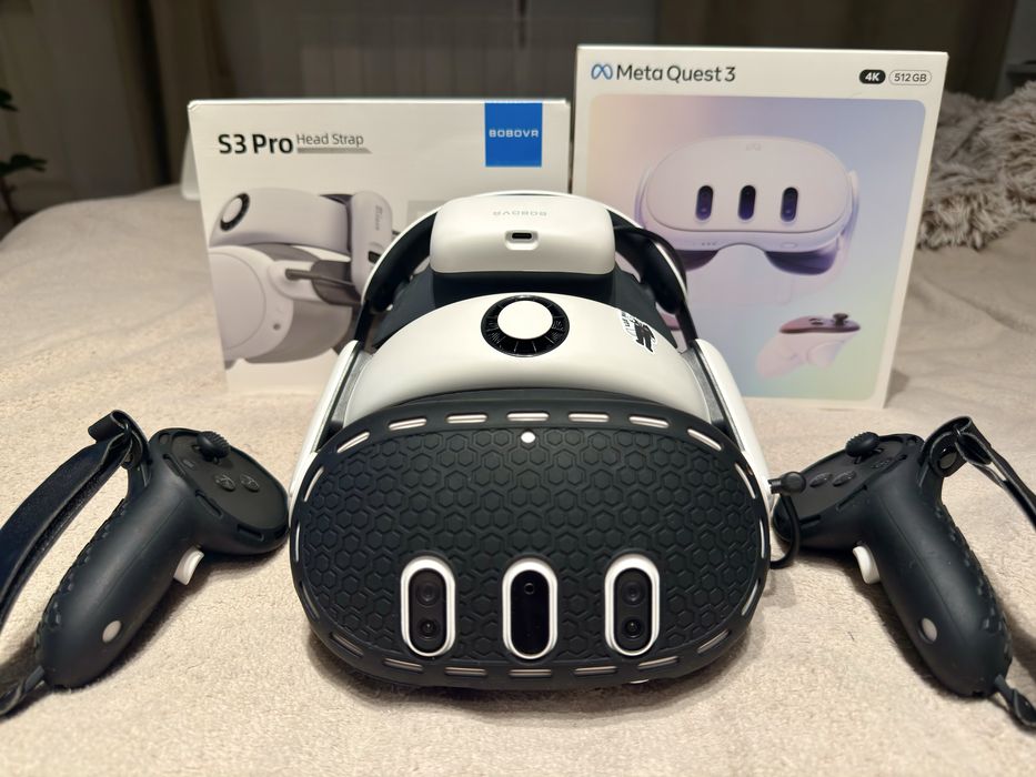 Meta Quest 3 / 512 GB + Bobo VR s3 pro