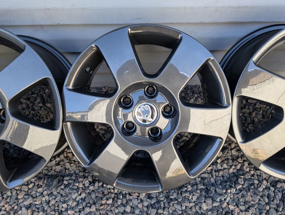 Оригінальні титанові диски Skoda Volkswagen 5*112 R15 5/112 15 ET 47