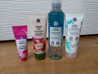 Zestaw pielęgnacyjny Yves Rocher peeling x2, płyn do demakijażu