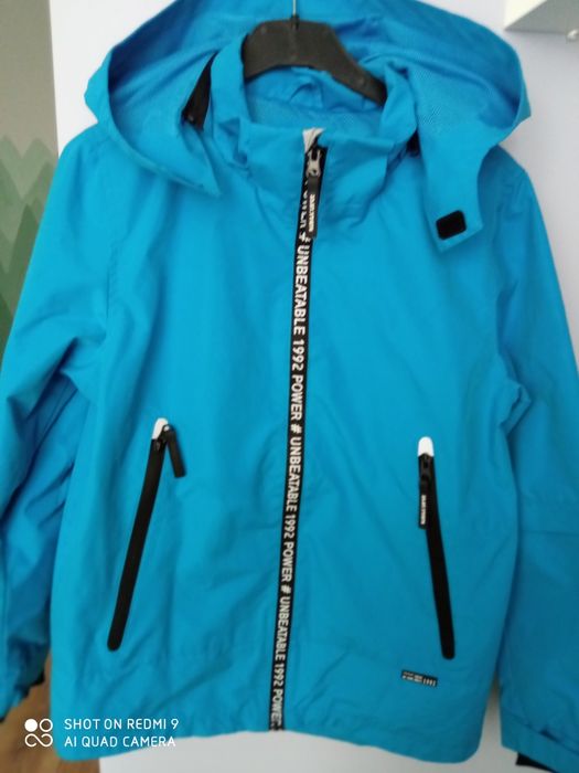 Kurtka chłopięca z kapturem 158 cool club smyk