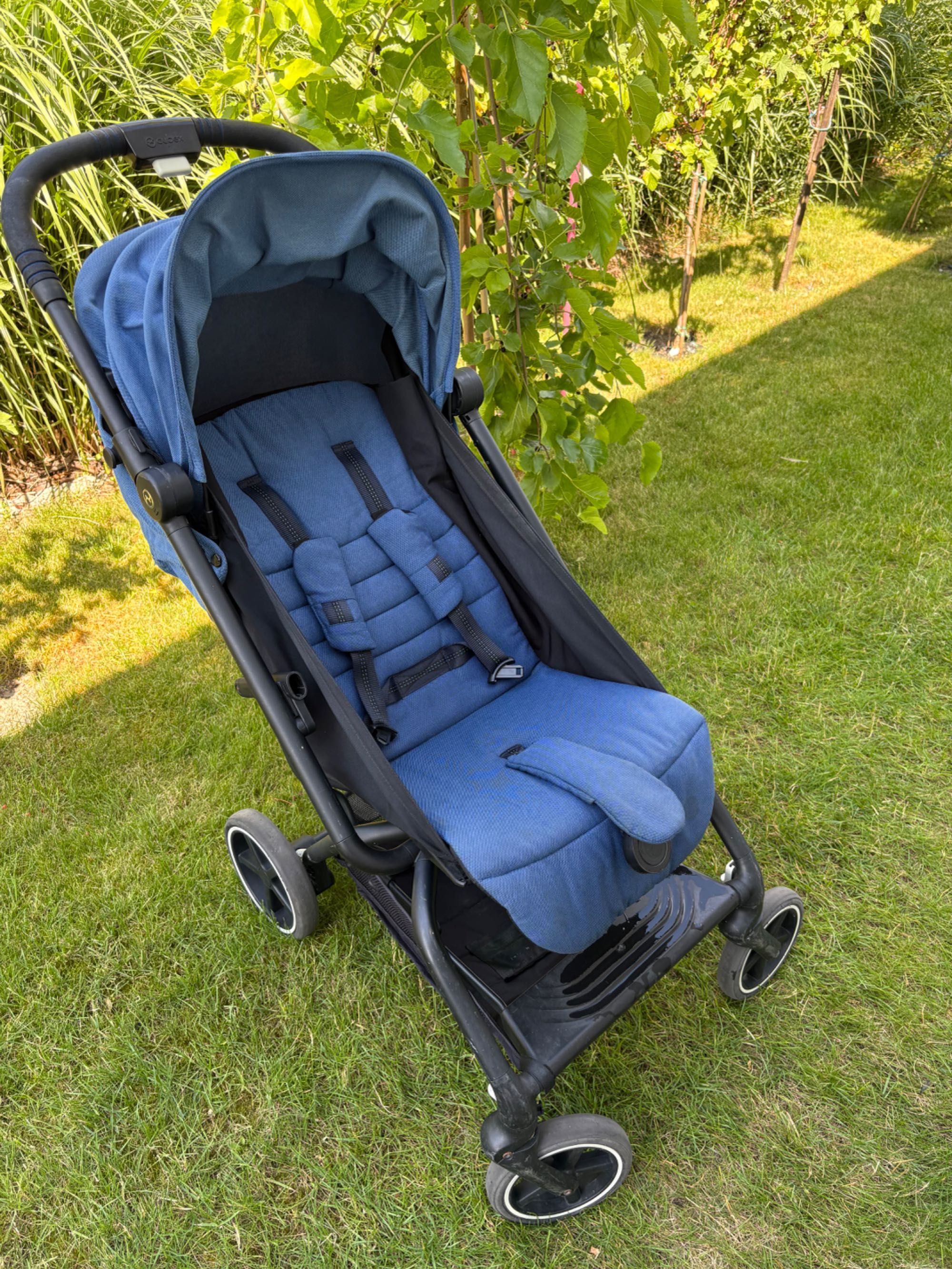 Cybex Eezy S Plus 2 Wózek Spacerowy niebieski - uszkodzony pałąk