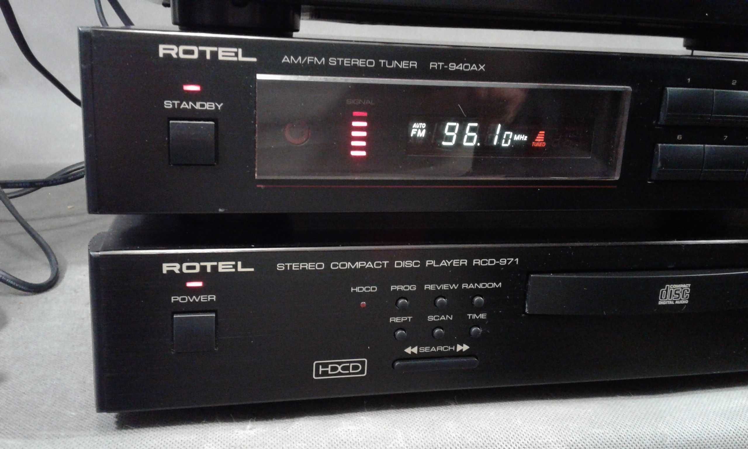ROTEL RA-920AX.RT-940AX,RCD-971,zestaw stereo