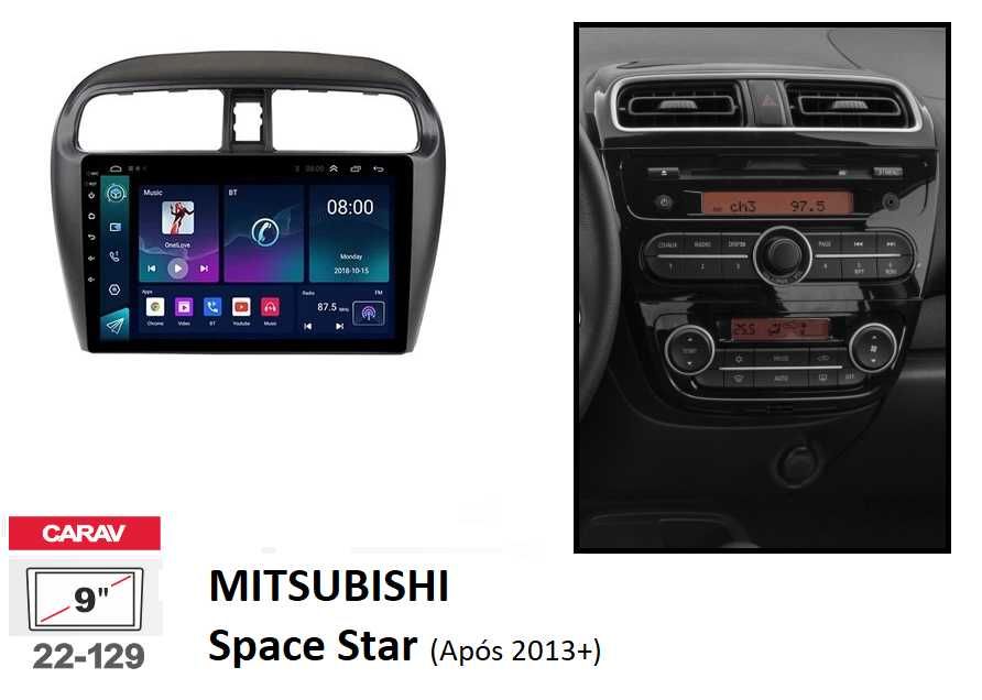 (NOVO) Rádio 2DIN • Mitsubishi SPACE STAR • Android • SpaceStar 4+32GB