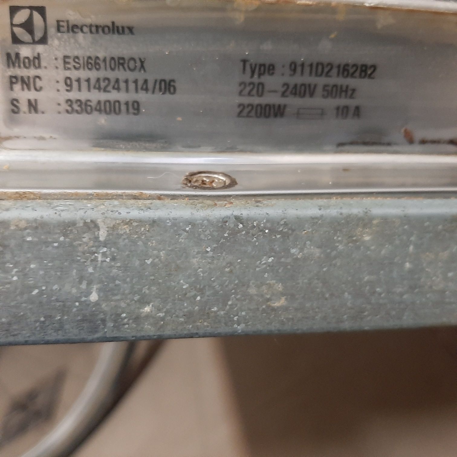 Zmywarka elektrolux uszkodzona ESI6610ROX