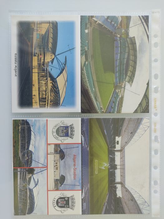 Postais do estádio do Algarve