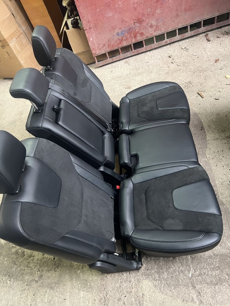Комплект сидений ford edge sport комбенированная кожа алькантара
