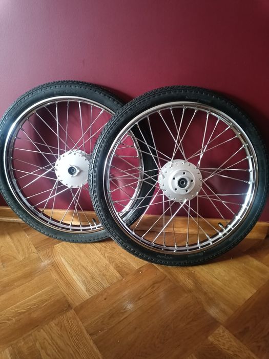 Koła Romet 19 cali Komar z oponami komplet