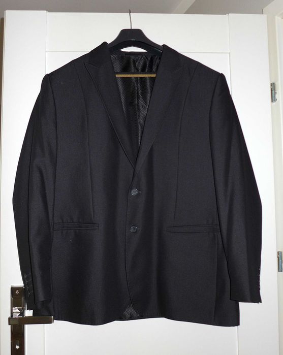 Garnitur męski szary XL