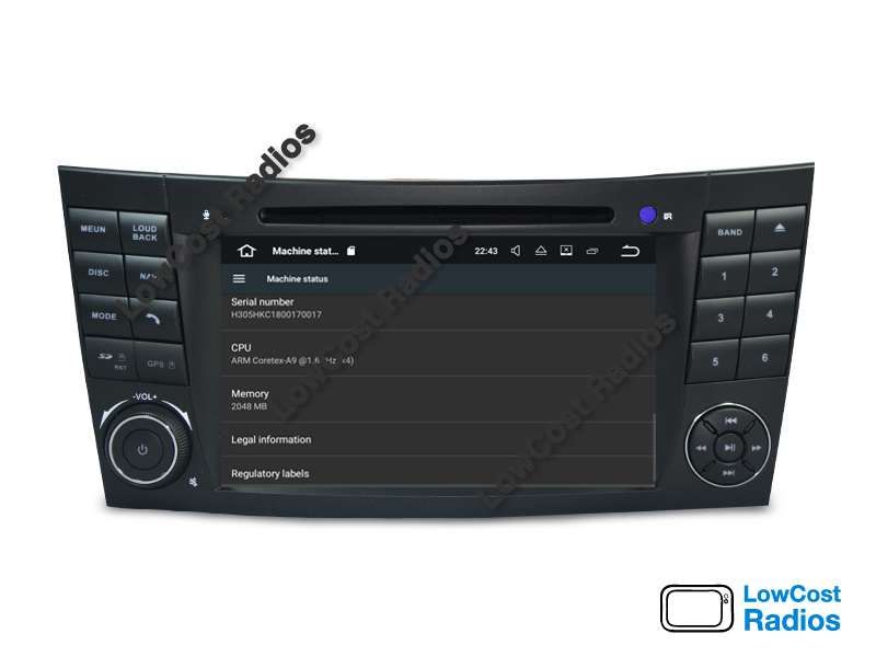 OFERTA ENVIO !!! Rádio GPS ANDROID 12 BMW, VW, Opel, Mercedes, Ford