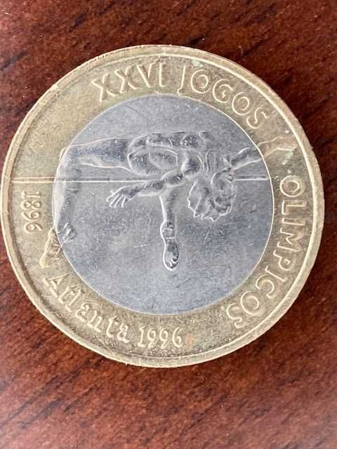 3 Moedas bimetálicas 200 escudos, XVI Jogos Olímpicos - Atlanta 1996