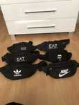 Nerka męska nowa czarna logo nike adidas ea7