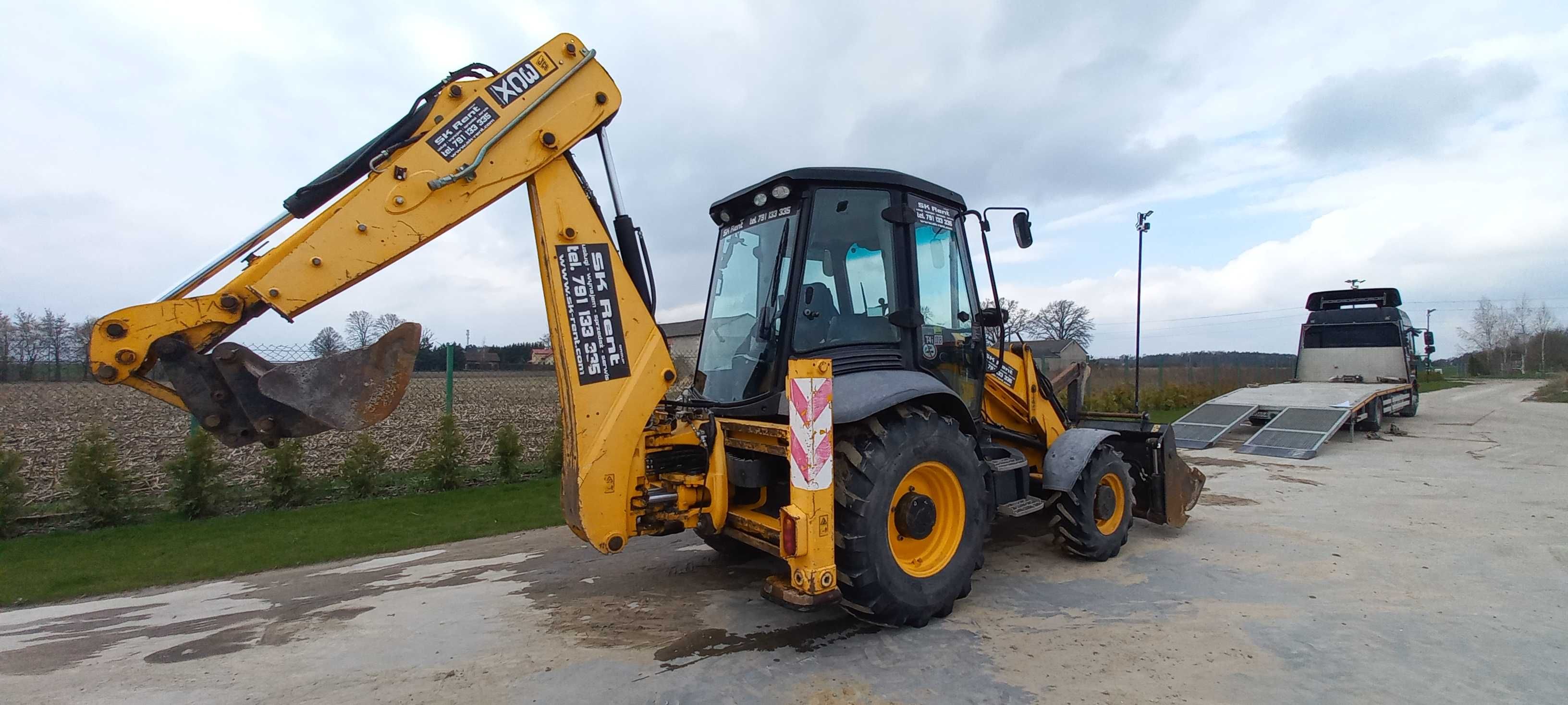 Koparko-ładowarka JCB 3CX wynajem