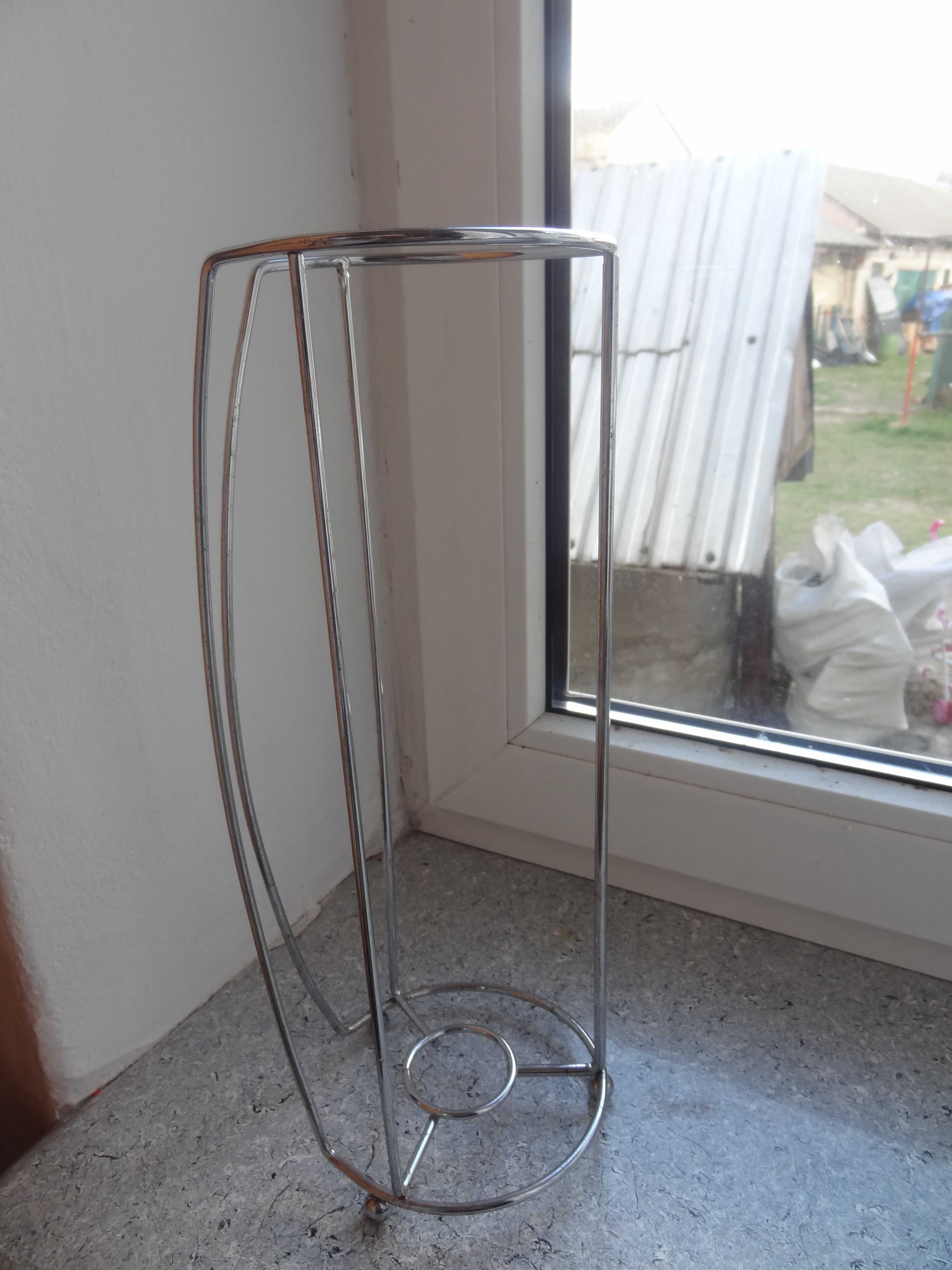 stojak Pojemnik Na ręcznik papierowy Stojący/Wiszący metalowy 38 cm