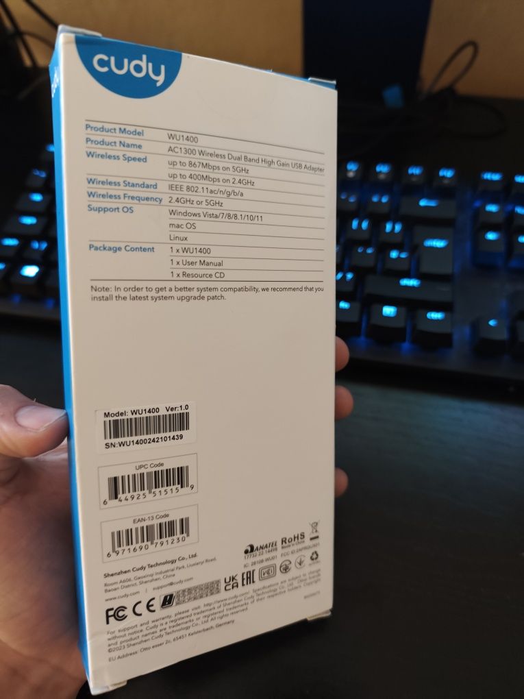 Antena cudy (tp-link) ac1300