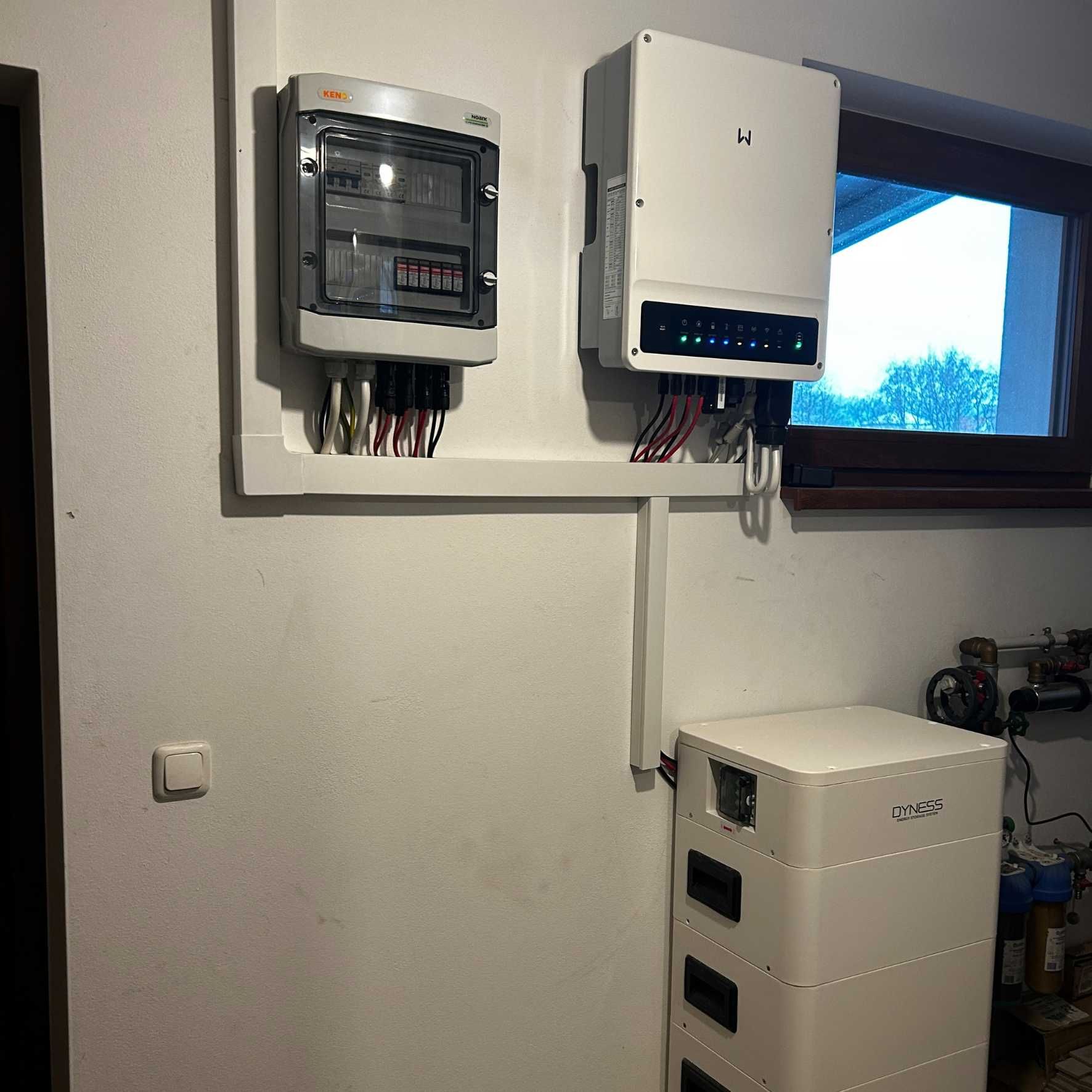 Fotowoltaika 10 kW + Magazyn Energii 10 kW na gruncie - MONTAŻ W CENIE